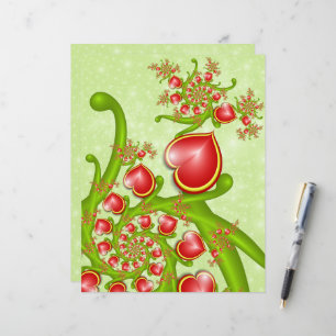 Com muito Amor Corações Vermelhos Amarelos Arte Fr