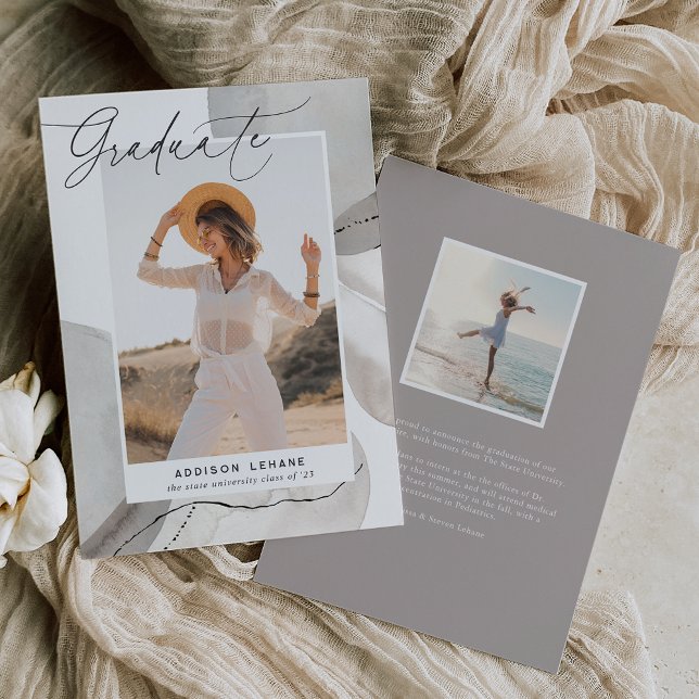 Com o Fluxo | Anúncio de Graduação de Fotos (Criador carregado)