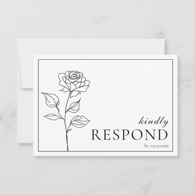 Com opções de dieta RSVP Eterno Bloom (Frente)