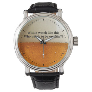 Com um relógio como este que precisa estar a tempo