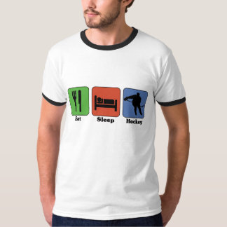 Coma a camisa do hóquei do sono