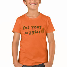 Coma a camisa do seu garoto de vegetação