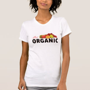 Coma a camisa orgânica!