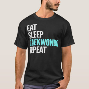 Coma a dormir Taekwondo Repetir a Camisa