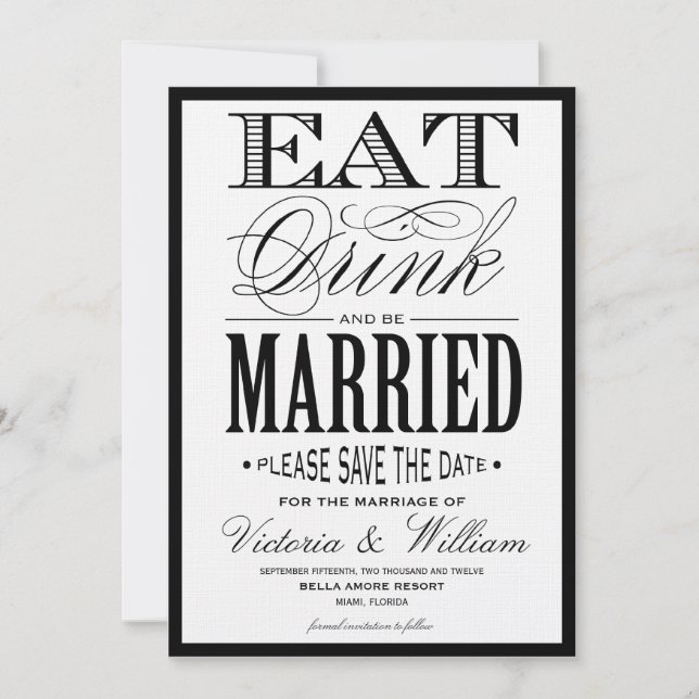 COMA,BEBA | ANÚNCIO DE SALVAMENTO DA DATA (Frente)