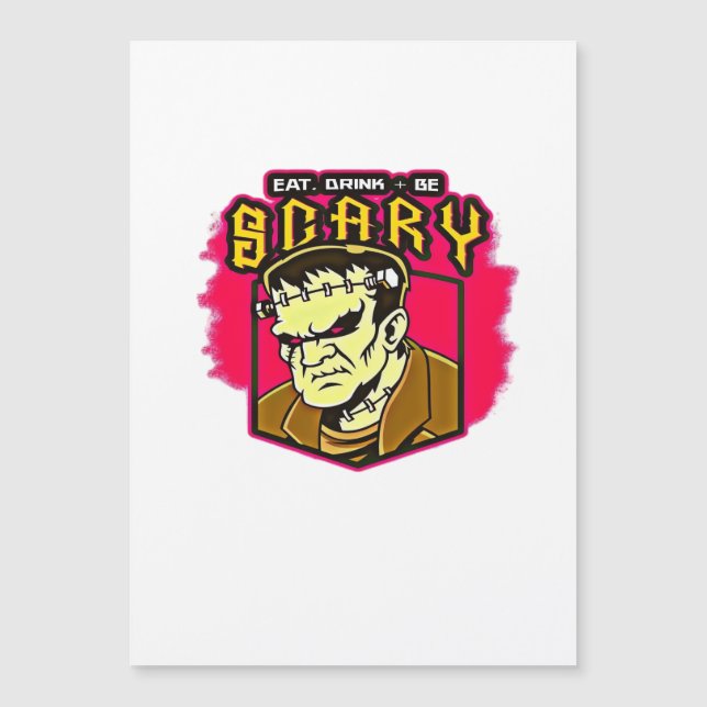 Coma Beba E Seja Assustador Frankenstein Estilo Cr (Frente)