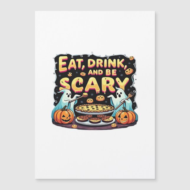 Coma Beba E Seja Assustador Padaria Assustadora De (Frente)