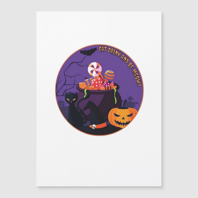 Coma Beba E Seja Meow Fofo Casual (Frente)