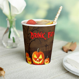 Coma, beba e seja um cemitério assustador do Dia d