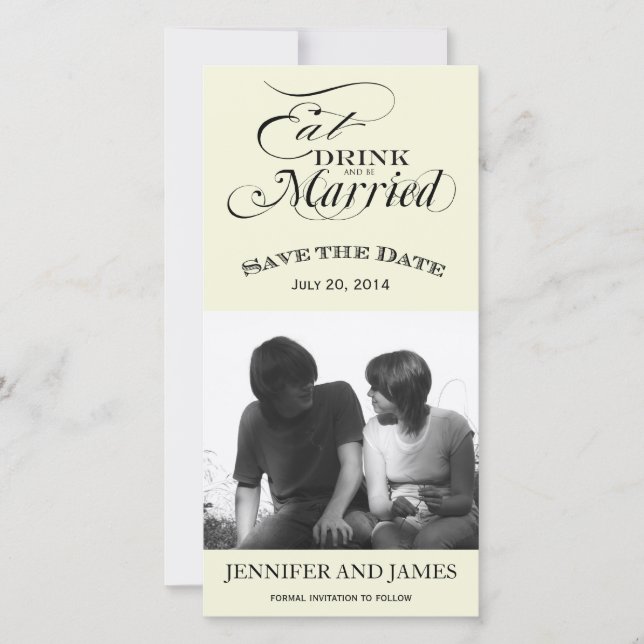 Coma, Beba, Se Case Salve os Cartões com fotos de  (Frente)