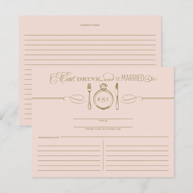 Coma Bebida e Casar-se Com Escamudo e Dourada Rece (Frente/Verso)