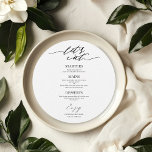 Coma Bebida e Case Mantenha-Se Com Cartão De Menu<br><div class="desc">Um simples cartão de casamento de caligrafia. Eu ofereço um serviço de personalização gratuito,  se você tiver perguntas ou solicitações especiais,  por favor,  sinta-se à vontade para me contactar.</div>