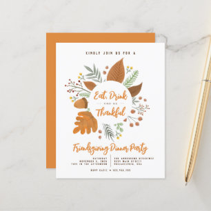 Coma Bebida seja o Janto de Ação de Amizade de Gra