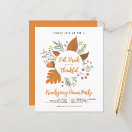 Coma Bebida seja o Janto de Ação de Amizade de Gra