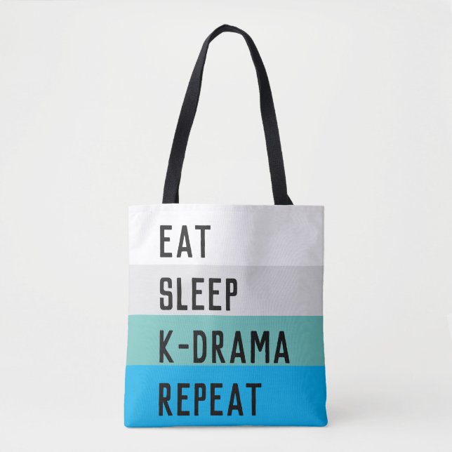 COMA DORMIR KDRAMA REPITA O SACO DE TOTE (Frente)