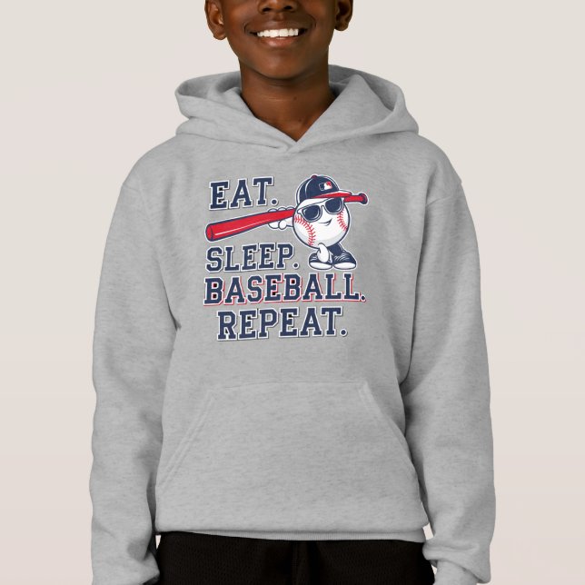 Coma. Durma. Baseball. Repetir (Frente)
