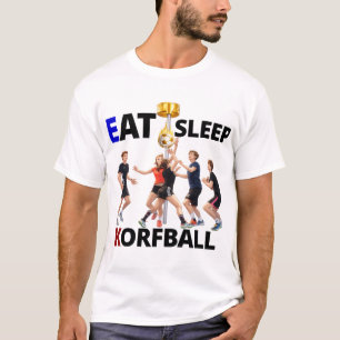 Coma, Durma Korfbal: korfbal homens camisetas