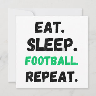 Coma Futebol de Sono Repito Gato Comendo Futebol