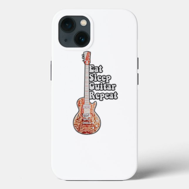 Coma guitarra de sono repete. citação motivacional (Verso)