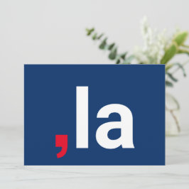 Coma La kamala pronúncia engraçada azul vermelho