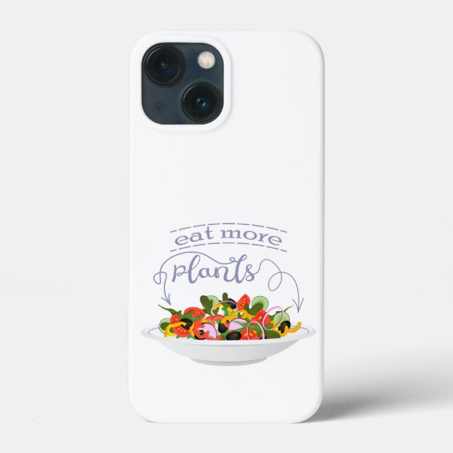 Coma mais plantas com cartazes de motivação de sal (Verso)