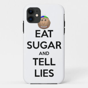 COMA O AÇÚCAR E DIGA capas de iphone das MENTIRA