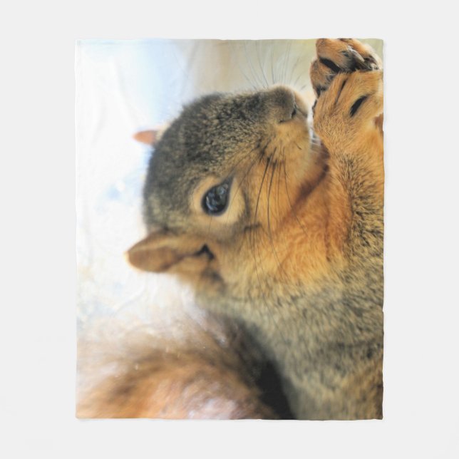 Coma o cobertor do dedo (Frente)