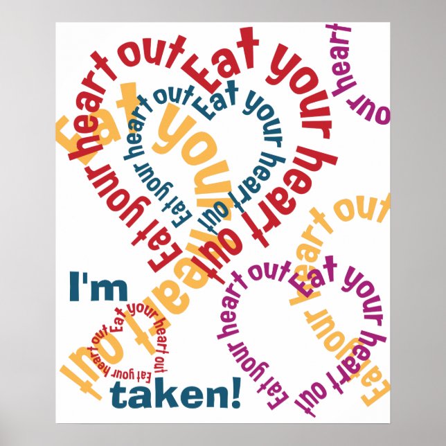 COMA O SEU CORAÇÃO NA poster (Frente)