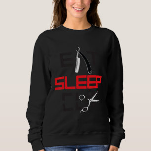 Coma o sono Cortar a Camiseta de cabelo Escola de