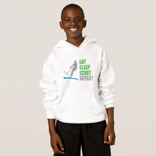 Coma o sono SCOOT a repetição, hoodie do patinet