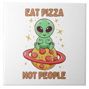 Coma pizza não pessoas