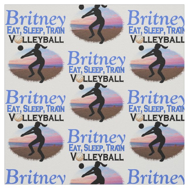 COMA, PRAIA DE SONO VOLLEYBALL TECIDO PERSONALIZAD (Modelo)