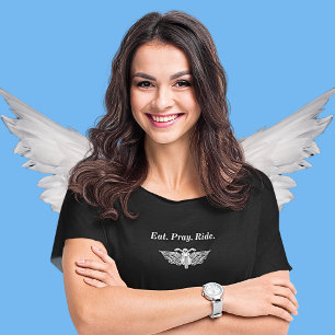 Coma. Reze. Camiseta de moto feminina