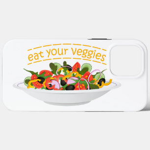 Coma seus vegetais Cite salada fresca misturar tig