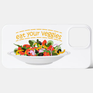 Coma seus vegetais Cite salada fresca misturar tig