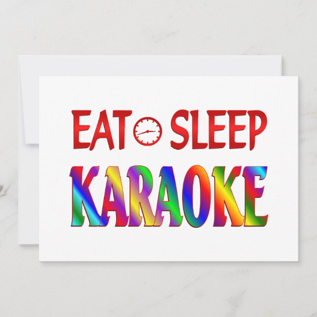 Coma Sleep Karaoke (Frente)