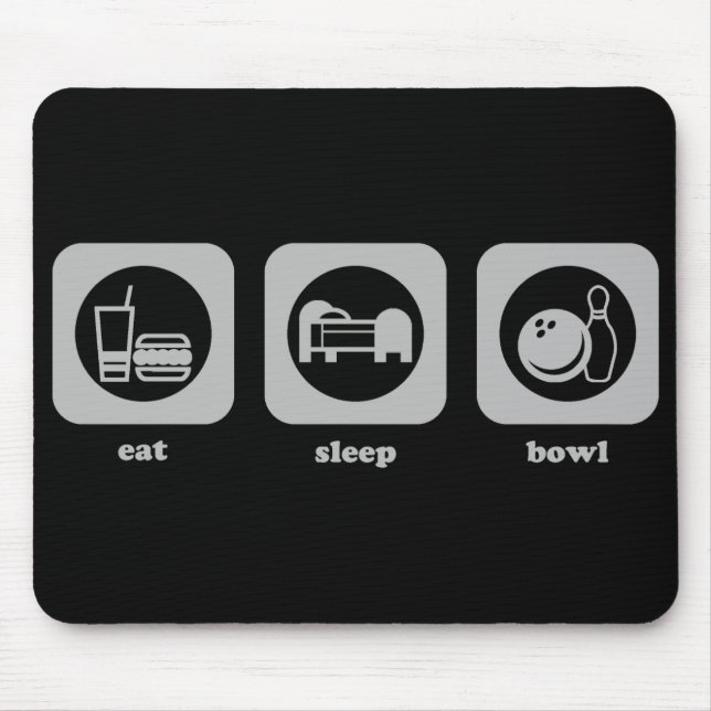 Coma. Sono. Bacia. Mousepad (Frente)