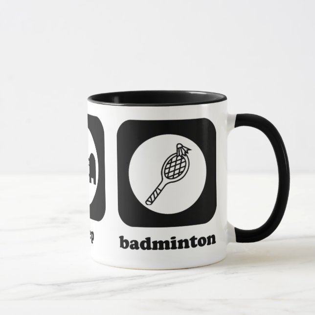 Coma. Sono. Badminton. Caneca (Direita)