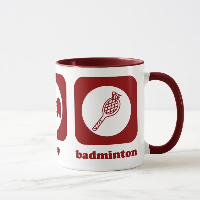 Coma. Sono. Badminton. Caneca (Direita)