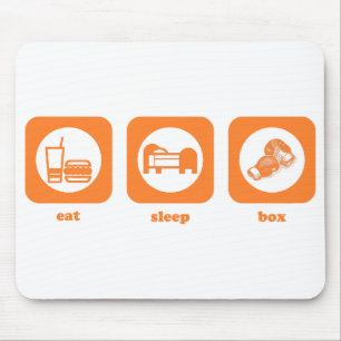Coma. Sono. Caixa. Mousepad