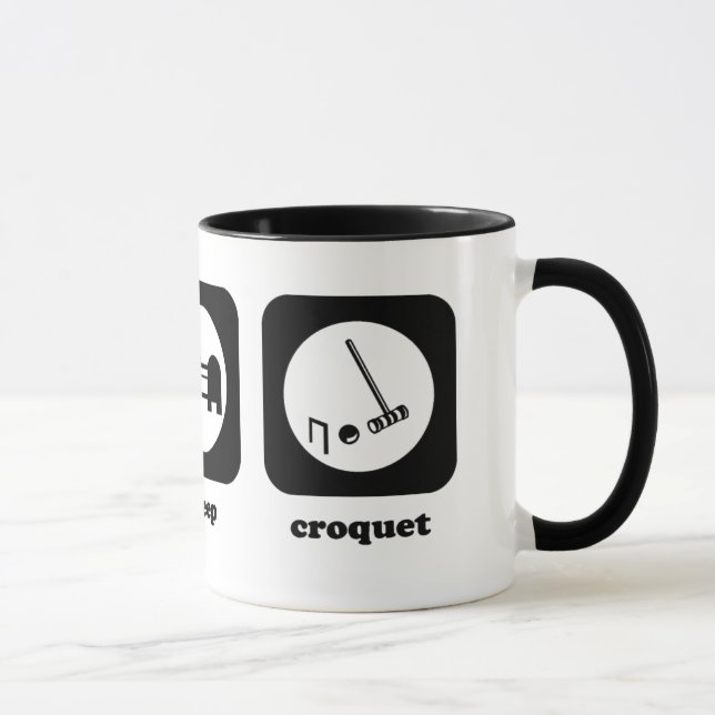 Coma. Sono. Croquet. Caneca (Direita)