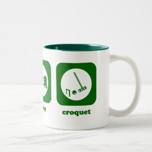 Coma. Sono. Croquet. Caneca