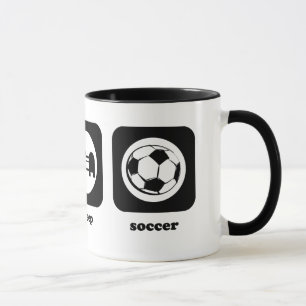 Coma. Sono. Futebol. Caneca