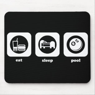 Coma. Sono. Piscina. Mousepad