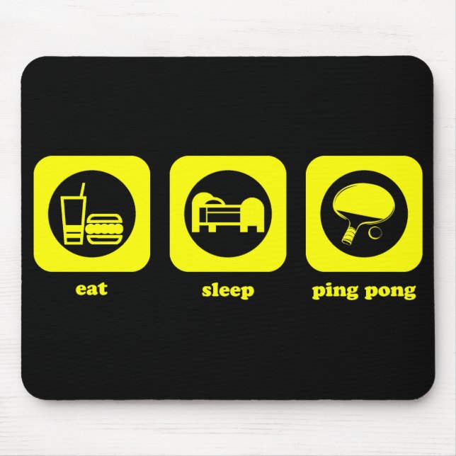 Coma. Sono. Sibilo Pong. Mousepad (Frente)