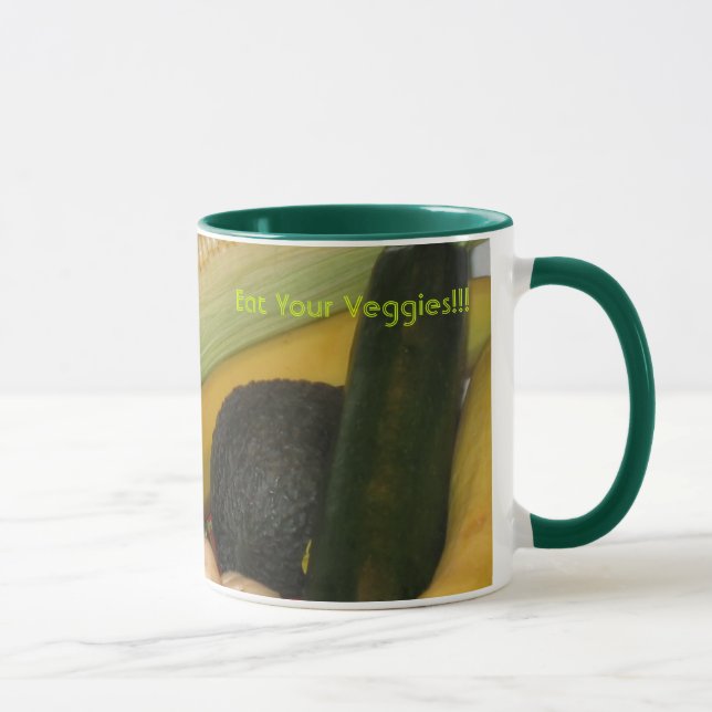Coma sua caneca dos vegetarianos (Direita)