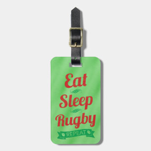 Coma, Suspenda, Rugby Repetir Etiqueta de Bagagem