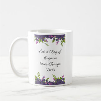 Coma um saco da caneca do d