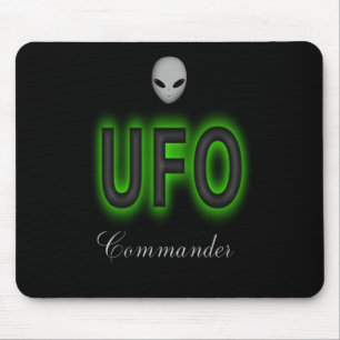 Comandante OVNI Mouse Pad