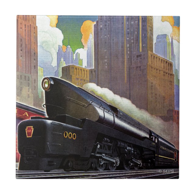 Comboio da Pensilvânia por desconhecido (Frente)